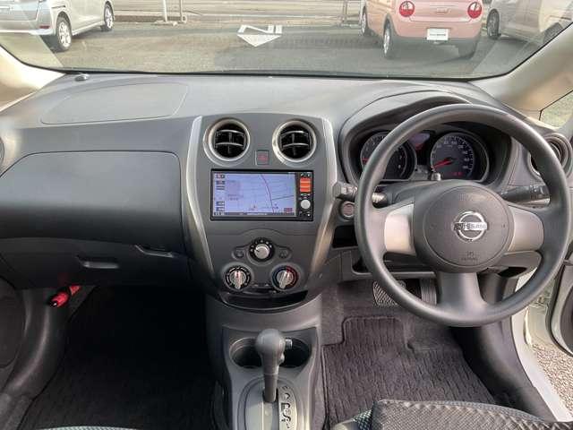 ノート X ワンオーナー 純正Mナビ MM112-W ETC インテリキ- アイドルストップ プッシュスタート フォグランプ(4枚目)