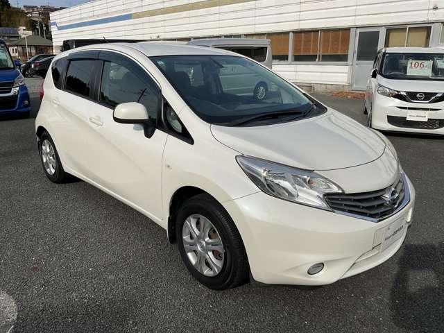 ノート X ワンオーナー 純正Mナビ MM112-W ETC インテリキ- アイドルストップ プッシュスタート フォグランプ(5枚目)