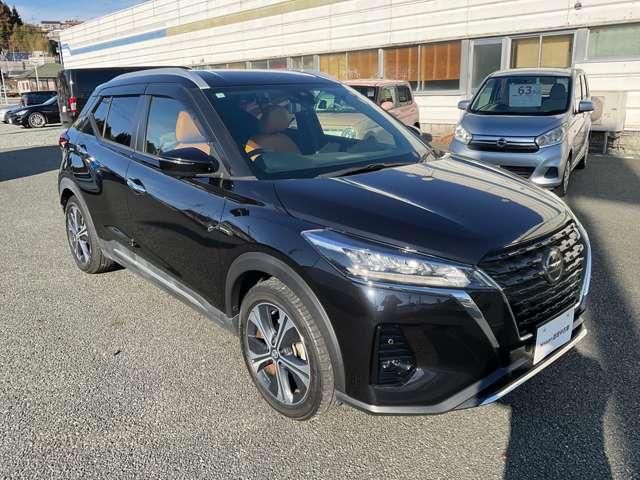 キックス Ｘ　ツートーンインテリアエディション　ワンオ－ナ－　プロパイロット　ツートーン　インテリアエディション　純正Ｍナビ　ＭＭ５２０Ｄ－Ｌ　アラウンドビュ－　ＥＴＣ　追突防止　横滑り防止　ハンドルヒータ－　前席シートヒ－タ－　前後ドラレコ（5枚目）