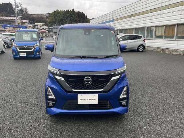 ルークス ハイウェイスター　Ｘ　純正Ｍナビ　ＭＭ３２０Ｄ－Ｌ　アラウンドビュ－　ＳＯＳコール　左オートスライド　アイドルストップ　ＬＥＤヘットランプ　インテリキ－　純正１４インチアルミ　衝突被害軽減ブレーキ踏み間違い防止車線逸脱警報（2枚目）