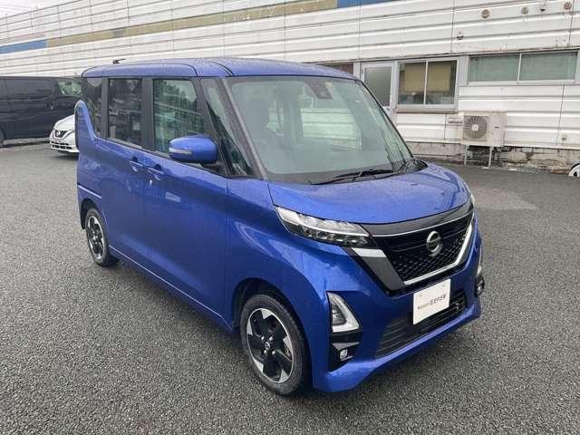 ルークス ハイウェイスター　Ｘ　純正Ｍナビ　ＭＭ３２０Ｄ－Ｌ　アラウンドビュ－　ＳＯＳコール　左オートスライド　アイドルストップ　ＬＥＤヘットランプ　インテリキ－　純正１４インチアルミ　衝突被害軽減ブレーキ踏み間違い防止車線逸脱警報（5枚目）