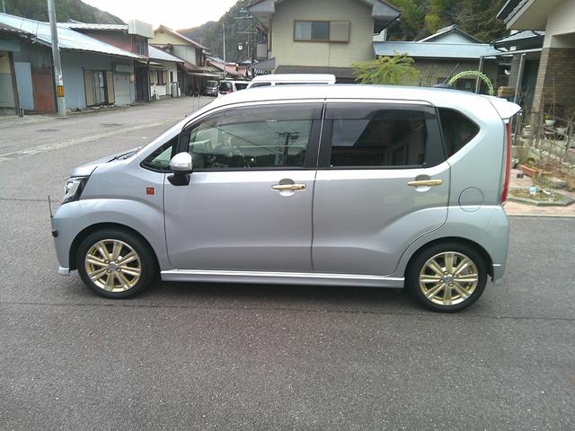 ムーヴ カスタムRS 20thアニバサリーゴールドED SAII 4WD ターボ前後ドラレコ バックカメラ 8インチナビ ETC(4枚目)