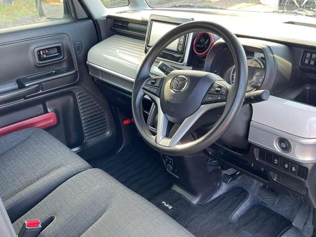 フレアワゴン 660 ハイブリッド XS 衝突軽減ブレーキサポート 1オーナー LEDヘッド バックセンサー スマートキープッシュスタート ナビTV Aストップ 盗難防止装置 Bモニター シートヒータ 地デジ DVD キーフリー 横滑り防止(6枚目)