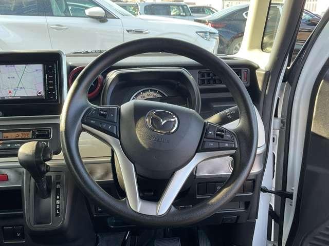 フレアワゴン 660 ハイブリッド XS 衝突軽減ブレーキサポート 1オーナー LEDヘッド バックセンサー スマートキープッシュスタート ナビTV Aストップ 盗難防止装置 Bモニター シートヒータ 地デジ DVD キーフリー 横滑り防止(13枚目)