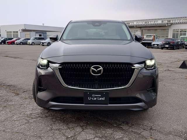 ＣＸ－６０ ３．３　ＸＤハイブリッド　エクスクルーシブ　モダン　ディーゼ　社用車ＵＰ　電動Ｒゲート　３６０ビューモニター　地デジ　ＬＥＤヘッド　電動シート　スマートキー　ＵＳＢ　ＥＴＣ　革シート　オートマチックハイビーム　シートエアコン　サイドカメラ　フルタイム４ＷＤ（2枚目）