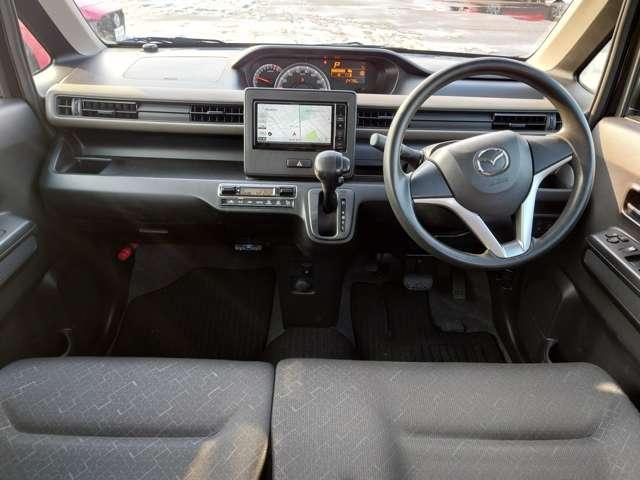 フレア ６６０　ハイブリッド　ＸＧ　レンタカーＵＰ　マニュアルエアコン　ブレーキサポート　パワーウィンドウ　フルセグＴＶ　パワーステアリング　バックカメラ　スマートキー　シートヒーター　盗難防止システム　メモリーナビ　禁煙車　キーレス（7枚目）