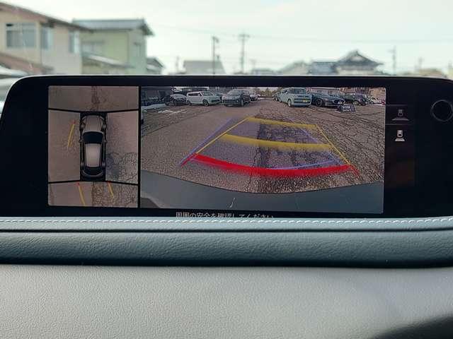 �O�㍶�E�̃J�����Ő^�ォ�猩���l�ȃC���[�W�Ŏ��͂̈��S���m�F�ł��܂��B