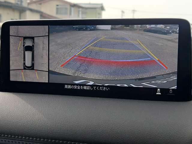 �O�㍶�E�̃J�����Ő^�ォ�猩���l�ȃC���[�W�Ŏ��͂̈��S���m�F�ł��܂��B