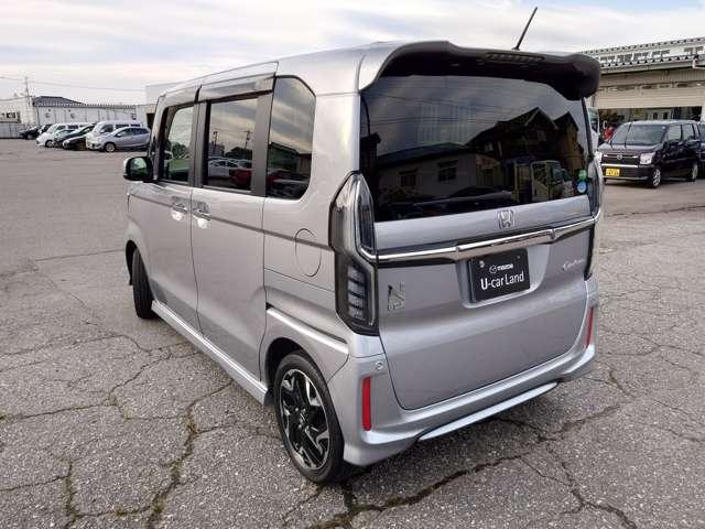 Ｎ－ＢＯＸカスタム カスタム　６６０　Ｇ　Ｌ　ターボ　ホンダセンシング　フルセ　両側ＰＷスライドドア　Ｂモニタ　レーダークルーズ　セキュリティー　ナビＴＶ　キーレスエントリー　ＶＳＡ　ＬＥＤランプ　助手席エアバック　ターボモデル　ＰＷ　サイドＳＲＳ　エアバック　アルミ（4枚目）