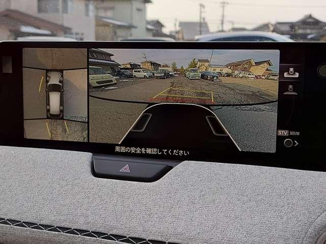 �O�㍶�E�̃J�����Ŏ��͂̏󋵂����j�^�[�ɉf���o����܂�