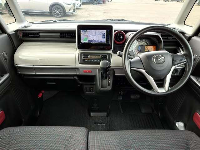 フレアワゴン 660 ハイブリッド XS 衝突軽減ブレーキサポート 1オーナー バックセンサー スマートキープッシュスタート ナビTV Aストップ 盗難防止装置 シートヒータ 地デジ DVD キーフリー オートエアコン メモリーナビゲーション(7枚目)