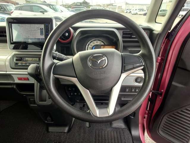 フレアワゴン 660 ハイブリッド XS 衝突軽減ブレーキサポート 1オーナー バックセンサー スマートキープッシュスタート ナビTV Aストップ 盗難防止装置 シートヒータ 地デジ DVD キーフリー オートエアコン メモリーナビゲーション(12枚目)