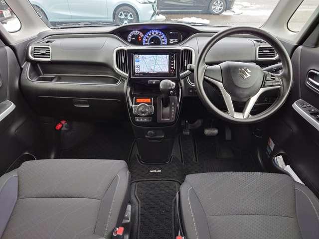 ソリオ １．２　ＧＸ２　バックモニター　サイドエアバック　助手席エアバック　運転席エアバッグ　クルコン　前席シートヒーター　盗難防止システム　スマートキー　ＥＴＣ　ＤＶＤ再生　キーレススタート　デュアルブレーキサポート（3枚目）