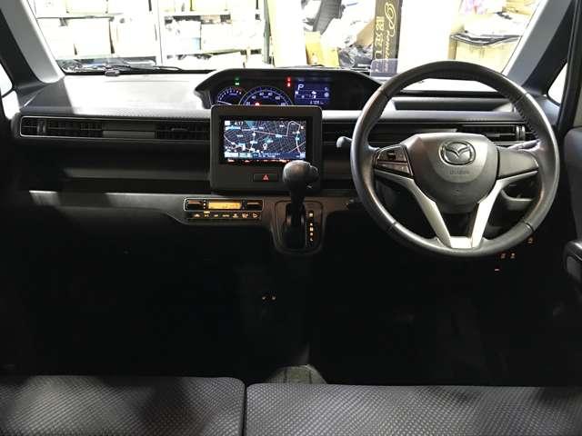 フレア 660 ハイブリッド XS 4WD 盗難防止装置付 地デジTV 横滑り防止機能 LEDライト キーレス 前席シートヒーター アルミホイール パワーウィンドウ ETC エアコン ナビTV スマートキー エアバッグ 盗難防止システム ABS(3枚目)