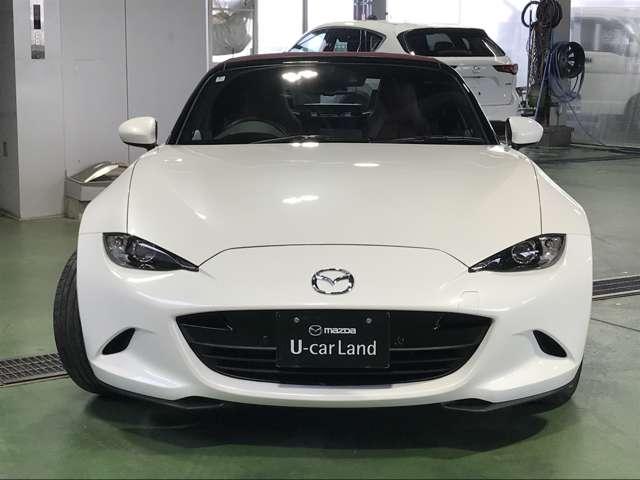 ロードスター 1.5 100周年 特別記念車 MTモード付 LEDヘッドライト アルミ オートエアコン クルコン 本革シート ETC スマキー シートヒーター ナビTV メモリーナビ アイドリングストップ 横滑り防止機能 バックモニター付き(4枚目)