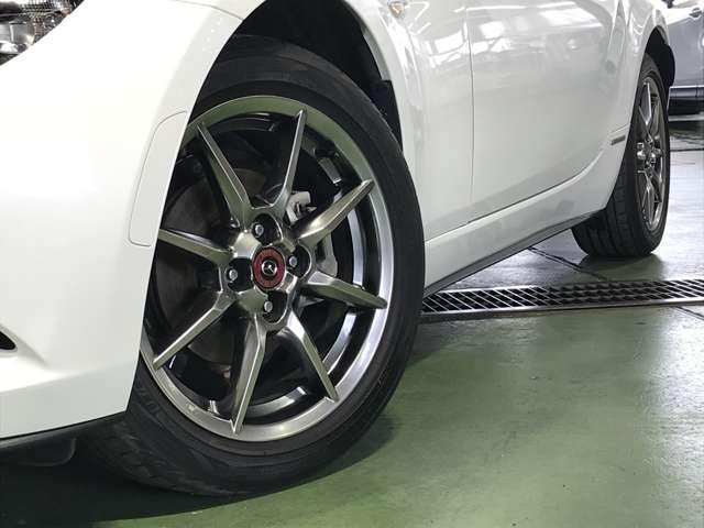 ロードスター 1.5 100周年 特別記念車 MTモード付 LEDヘッドライト アルミ オートエアコン クルコン 本革シート ETC スマキー シートヒーター ナビTV メモリーナビ アイドリングストップ 横滑り防止機能 バックモニター付き(19枚目)