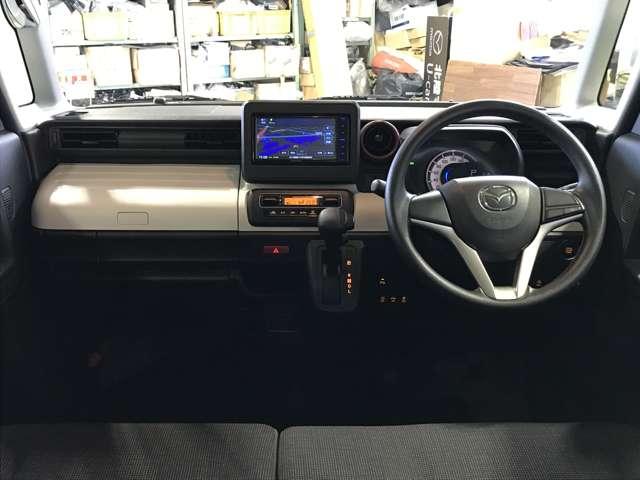 フレアワゴン ６６０　ハイブリッド　ＸＧ　盗難防止装置付　インテリキー　キーレスエントリー　運転席エアバッグ　横滑り防止機能　フルセグ　バックモニター　両側スライドドア　デュアルエアバッグ　メモリーナビ　オートエアコン　ＡＢＳ　イモビライザー（3枚目）