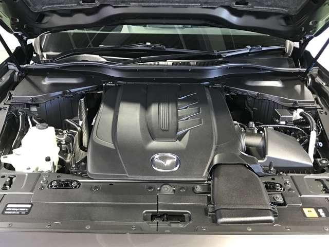 CX-60 2.5 25S Sパッケージ 4WD MTモード付 シートヒータ パワ-シ-ト フロントカメラ AW キーフリー アイドリングストップ 盗難防止装置 地デジ バックカメラ 4WD 横滑り防止装置 スマートキー サイドカメラ LEDヘッド(18枚目)