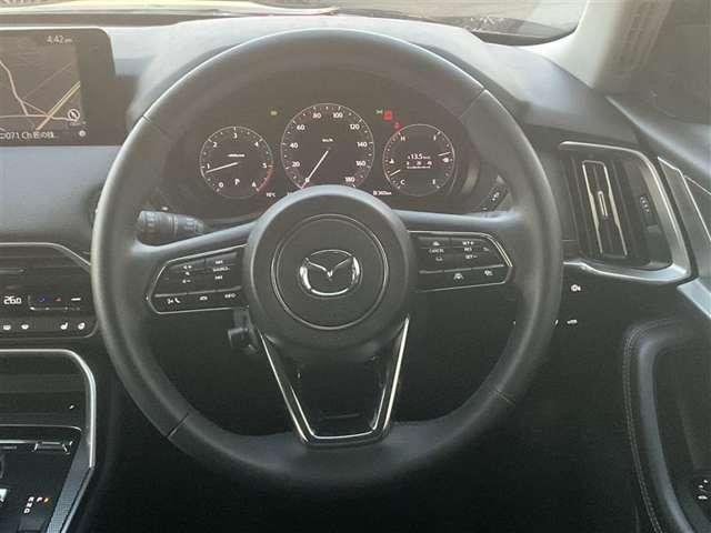 ＣＸ－８０ ３．３　ＸＤ　Ｌパッケージ　ディーゼルターボ　４ＷＤ　盗難防止装置付　アルミホイール　パノラマサンルーフ　フルセグＴＶ　レザーシート　全周囲カメラ　パワーシート　スマートキー　アイドリングストップ　アダプティブクルーズコントロール　４ＷＤ　シートヒーター（14枚目）