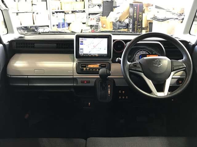 スペーシア ６６０　ハイブリッド　Ｘ　ＰＳＤ　デュアルセンサーブレーキＳ　両側パワードア　スマートエントリー　地デジフルセグ　シ－トヒ－タ－　フロントカメラ　ＥＴＣ車載器　ｉ－ｓｔｏｐ　フリーキー　ナビＴＶ　アルミホイール　イモビライザー（3枚目）