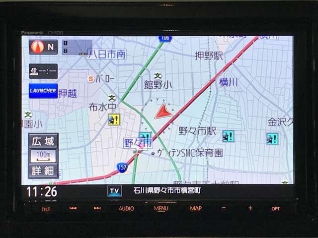 スペーシア ６６０　ハイブリッド　Ｘ　ＰＳＤ　デュアルセンサーブレーキＳ　両側パワードア　スマートエントリー　地デジフルセグ　シ－トヒ－タ－　フロントカメラ　ＥＴＣ車載器　ｉ－ｓｔｏｐ　フリーキー　ナビＴＶ　アルミホイール　イモビライザー（9枚目）