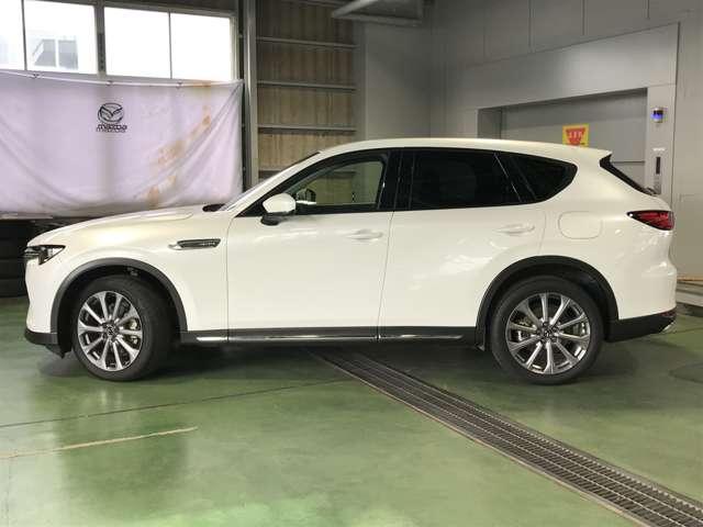 ＣＸ－６０ ３．３　ＸＤ　Ｌパッケージ　ディーゼルターボ　４ＷＤ　盗難防止装置付　Ｂカメラ　黒革シート　ＬＥＤ　ＡＷ　ＥＴＣ　４ＷＤ　スマートキー　シートヒーター　アイドリングストップ　ターボ　オートエアコン　ナビ　盗難防止システム　パワステ　キーフリー　衝突軽減Ｂ（5枚目）