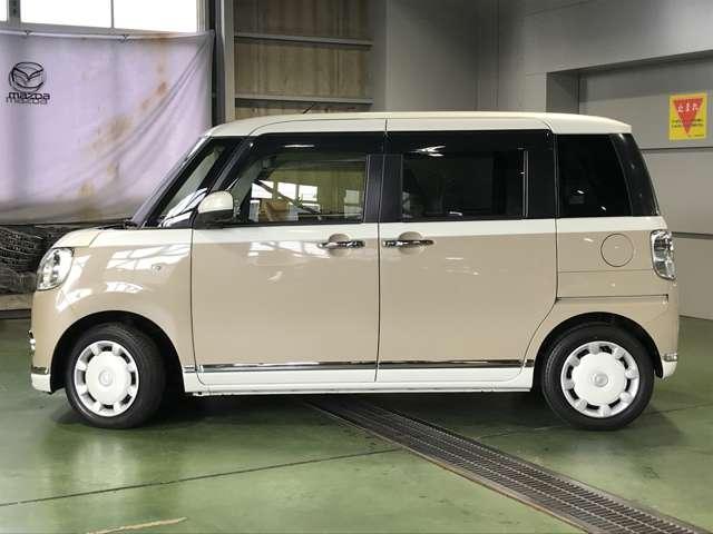 ムーヴキャンバス 660 G メイクアップVS SAIII PSD i-stop プッシュスタートスマートキー アラウンドビュー 追突被害軽減ブレーキ ナビ&TV 盗難防止アラーム シートヒータ ETC車載器 地デジ エアバック LED キーフリー ABS(5枚目)