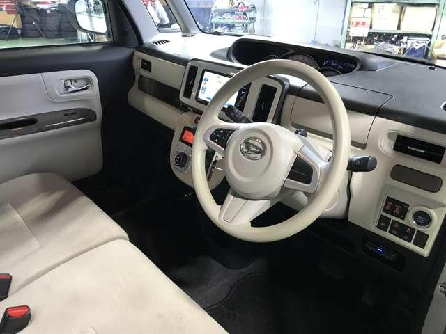 ムーヴキャンバス 660 G メイクアップVS SAIII PSD i-stop プッシュスタートスマートキー アラウンドビュー 追突被害軽減ブレーキ ナビ&TV 盗難防止アラーム シートヒータ ETC車載器 地デジ エアバック LED キーフリー ABS(7枚目)