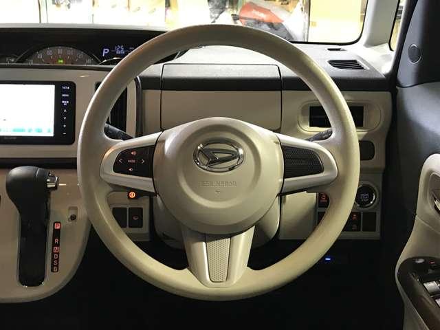 ムーヴキャンバス 660 G メイクアップVS SAIII PSD i-stop プッシュスタートスマートキー アラウンドビュー 追突被害軽減ブレーキ ナビ&TV 盗難防止アラーム シートヒータ ETC車載器 地デジ エアバック LED キーフリー ABS(13枚目)