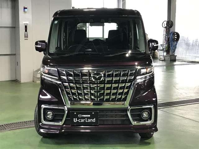 フレアワゴンカスタムスタイル ６６０　カスタムスタイル　ハイブリッド　ＸＳ　ＰＳＤ　シートヒータ　３６０°モニター　アルミホイール　地デジＴＶ　Ｂカメラ　ＬＥＤヘ　ナビＴＶ　パワーウインドウ　キーレス　ｉ－ｓｔｏｐ　サイドエアバッグ　スマートキ　ＰＳ　盗難防止装置　ＡＡＣ（4枚目）