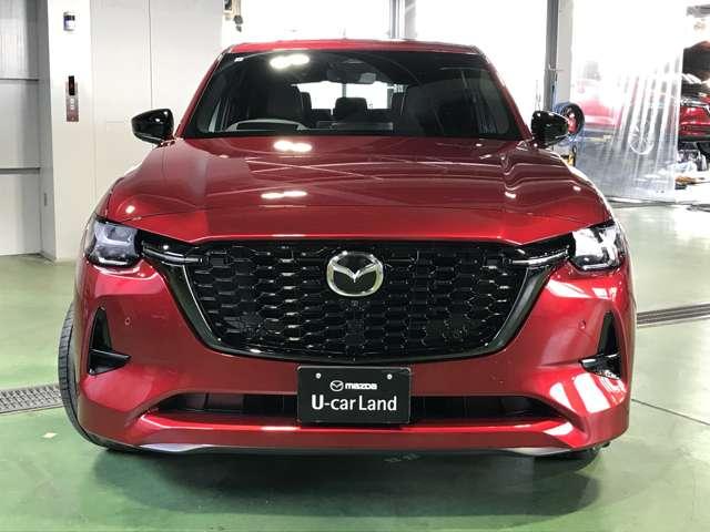 ＣＸ－６０ ３．３　ＸＤハイブリッド　エクスクルーシブ　スポーツ　ディー　社用車ＵＰ　レザーシート　ＬＥＤヘッド　前席シートヒーター　地デジ　バックカメラ　オートマチックハイビーム　スマートキー　ＵＳＢ　アイドリングストップ　メモリーナビ　アルミホイール　ターボ　ナビＴＶ（4枚目）