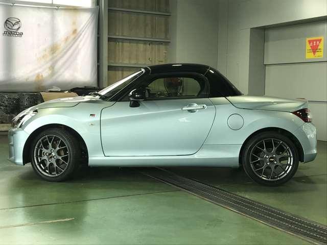 コペン GR スポーツ 660 盗難防止装置付 パワーウィンドー エアコン セキュリティ 地デジ スマキー ETC車載器 パワーステアリング ESC ターボ エアバック AW キーレス ABS メモリーナビ ナビ・TV(5枚目)