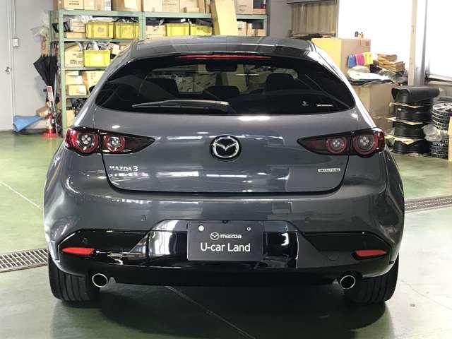 MAZDA3ファストバック 2.0 20S Lパッケージ MTモード付 追従クルコン 地デジチューナー 衝突軽減システム アイドリングストップ 黒革シート ETC車載器 バックカメラ メモリーナビ WAB LEDヘッドライト アドバンストキー ABS アルミ(6枚目)
