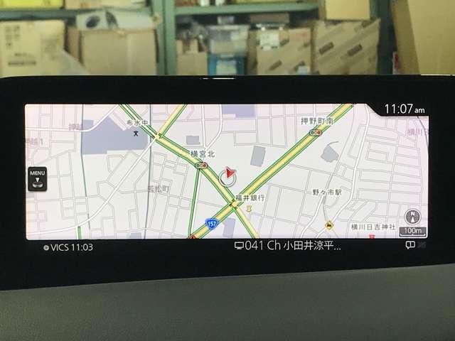 MAZDA3ファストバック 2.0 20S Lパッケージ MTモード付 追従クルコン 地デジチューナー 衝突軽減システム アイドリングストップ 黒革シート ETC車載器 バックカメラ メモリーナビ WAB LEDヘッドライト アドバンストキー ABS アルミ(9枚目)