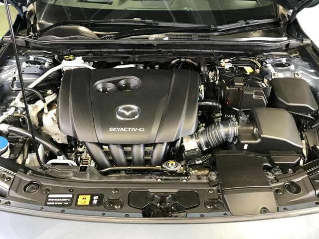 MAZDA3ファストバック 2.0 20S Lパッケージ MTモード付 追従クルコン 地デジチューナー 衝突軽減システム アイドリングストップ 黒革シート ETC車載器 バックカメラ メモリーナビ WAB LEDヘッドライト アドバンストキー ABS アルミ(18枚目)