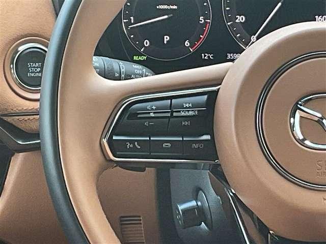 �����̂悤�ɃX�e�A�����O�X�C�b�`���t���Ă���A�n���h�������𗣂����ɊȒP�ȃI�[�f�B�I���삪�e�Ղɂł��܂���