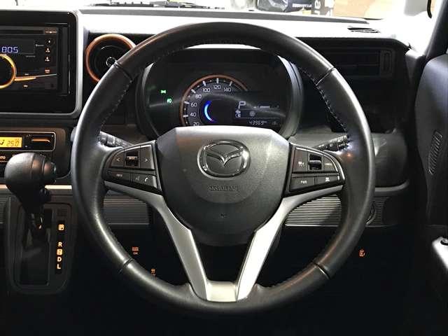 フレアワゴンタフスタイル ６６０　タフスタイル　ハイブリッド　ＸＳ　ＰＳＤ　横滑り防止　キーレス　フルオートエアコン　Ｓヒーター　ＬＥＤ　スマートキ　アイドリングストップ　盗難防止装置　ＡＢＳ　両側ＰＳドア　追従型クルコン　ＲＢＳ（11枚目）