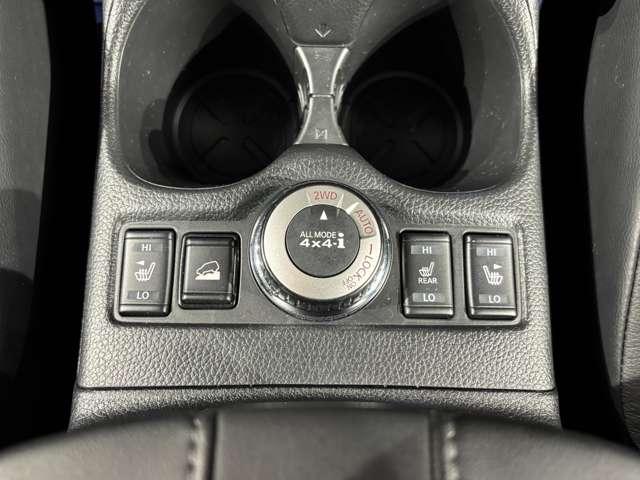 エクストレイル ２０Ｘｉ　Ｖセレクション　２列車　４ＷＤ　純正９インチナビ　プロパイロット　ＡＶＭ（13枚目）
