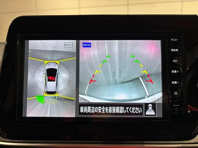 ���S�Ȓ��Ԃ��T�|�[�g����o�b�N���j�^�[���^�ォ��N���}�̓����E����̏󋵂��킩��A���E���h�r���[���j�^�[�����ڎ����Y�ꂸ�ɁI��