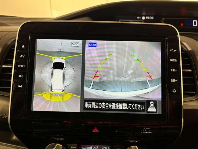 ���S�Ȓ��Ԃ��T�|�[�g����o�b�N���j�^�[���^�ォ��N���}�̓����E����̏󋵂��킩��A���E���h�r���[���j�^�[�t���ڎ����Y�ꂸ�ɁI��