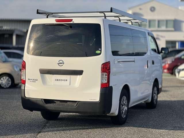 NV350キャラバンバン ロングDXターボ バックカメラ/パワステ/エアコン/ドライブレコーダー/ETC/純正ナビ/フルセグTV/CD再生/Bluetooth接続/スマートキー/両側スライド/フォグランプ/ルーフレール/4WD(2枚目)