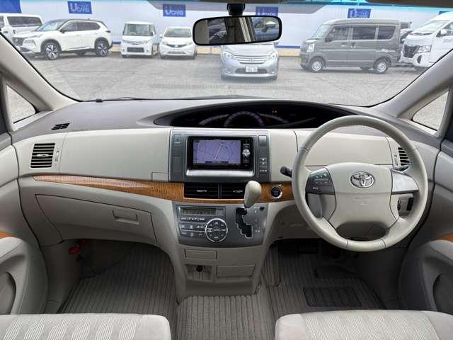 エスティマ アエラス　バックカメラ／ＥＴＣ／ナビ／フルセグＴＶ／ＣＤ再生／Ｂｌｕｅｔｏｏｔｈ接続／スマートキー／片側電動スライド（5枚目）