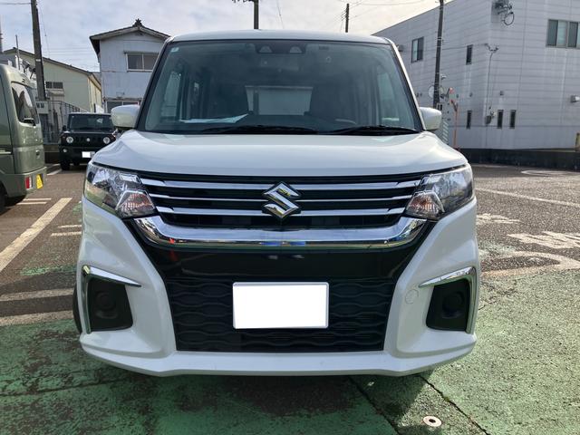 ソリオ ＨＹＢＲＩＤ　ＭＸ　２型　オートライト　スライドドア　プッシュスタート　シートヒーター　オートエアコン　衝突被害軽減システム　アイドリングストップ　衝突安全ボディ　盗難防止システム　横滑り防止機能（2枚目）