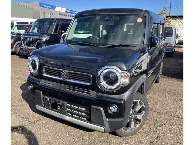 ハスラー ＨＹＢＲＩＤ　Ｘ　★４ＷＤ★　４ＷＤ　オートライト　プッシュスタート　シートヒーター　オートエアコン　衝突被害軽減システム　アイドリングストップ　衝突安全ボディ　盗難防止システム（2枚目）