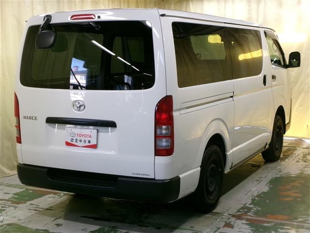 ハイエースバン ロングDX 4WD 寒冷地 衝突被害軽減システム ディーゼル ETC 盗難防止装置 キーレス(2枚目)