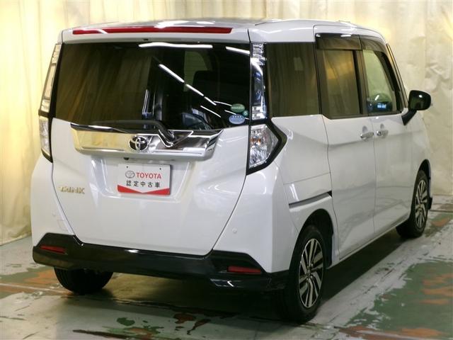 タンク カスタムＧ　４ＷＤ　寒冷地　衝突被害軽減システム　メモリーナビ　フルセグ　両側電動スライド　ＬＥＤヘッドランプ　アルミホイール　スマートキー　オートクルーズコントロール　アイドリングストップ　ＥＴＣ　盗難防止装置（2枚目）