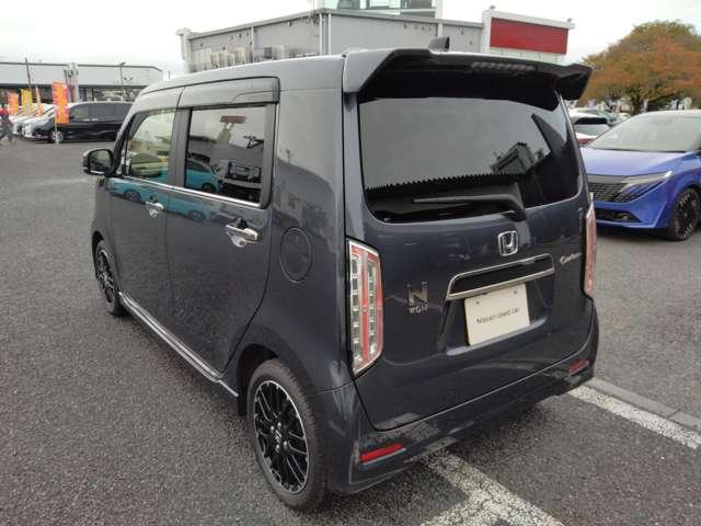 N-WGNカスタム カスタム 660 L ターボ ナビ装着用スペシャルパッケージ 衝突被害軽減装置 LEDランプ Bカメ サイドエアバック メモリーナビ イモビ スマートキー・プッシュスタート ドラレコ キーフリー ETC車載器 整備記録簿 AAC 禁煙 アルミ クルコン ABS(16枚目)