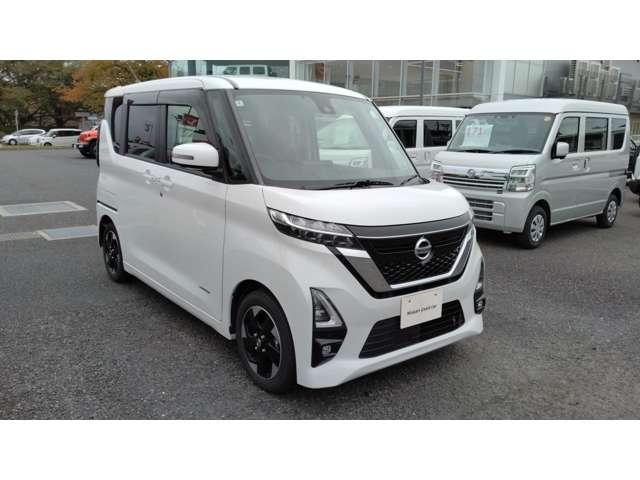 ルークス 660 ハイウェイスターX アラウンドビュ-モニタ- アイスト 衝突被害軽減ブレ-キ マルチビューカメラ 車線逸脱警報装置 ETC LED スマートキー パワーウィンドウ ワンオーナー カーテンエアバック バックカメラ 記録簿 パワステ オートエアコン(5枚目)