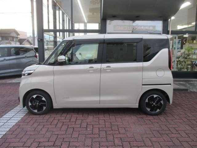 ルークス 660 ハイウェイスターX アイスト 衝突被害軽減ブレ-キ マルチビューカメラ 車線逸脱警報装置 LED スマートキー パワーウィンドウ カーテンエアバック ドライブレコーダー ナビTV バックカメラ 記録簿 パワステ キーフリ(3枚目)