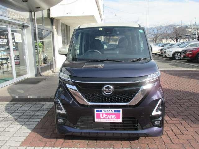 ルークス ６６０　ハイウェイスターＸ　アイスト　衝突被害軽減ブレ－キ　マルチビューカメラ　車線逸脱警報装置　ＬＥＤ　スマートキー　パワーウィンドウ　カーテンエアバック　ドライブレコーダー　ナビＴＶ　バックカメラ　記録簿　パワステ　キーフリ（2枚目）